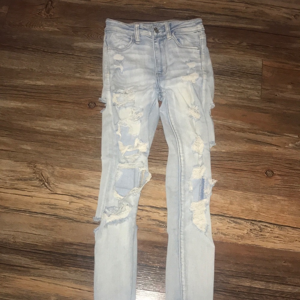 American eagle next level high waisted jeans